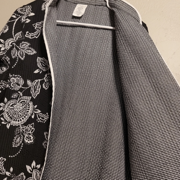 Alfred Dunner Quilted Reversible Jacket - Picture 3 of 8